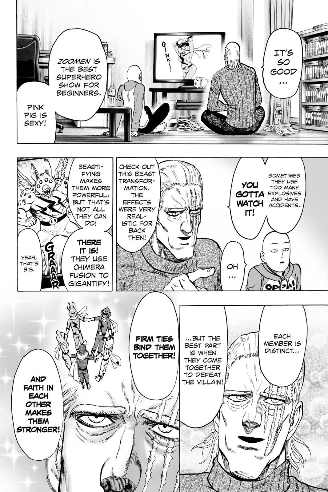 One Punch Man, Chapter 61.5 Rangers image 03