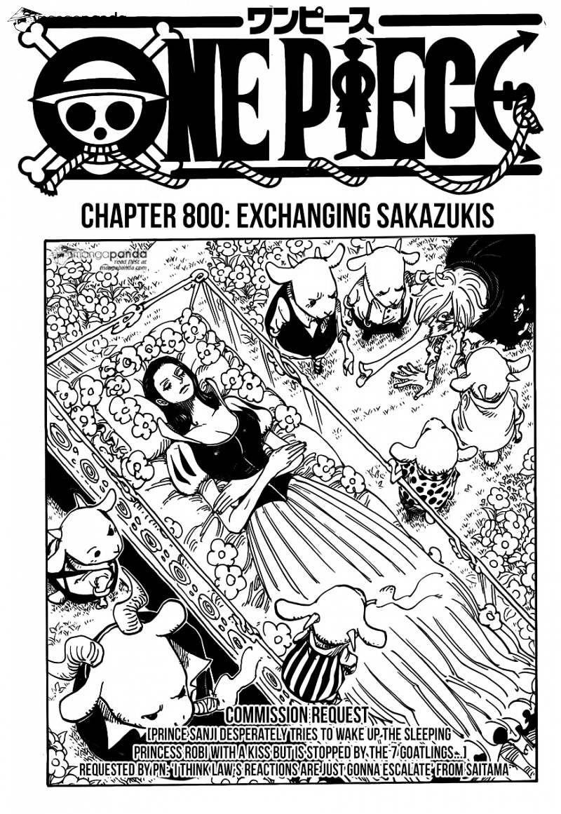 One Piece, chapter 800 image 01