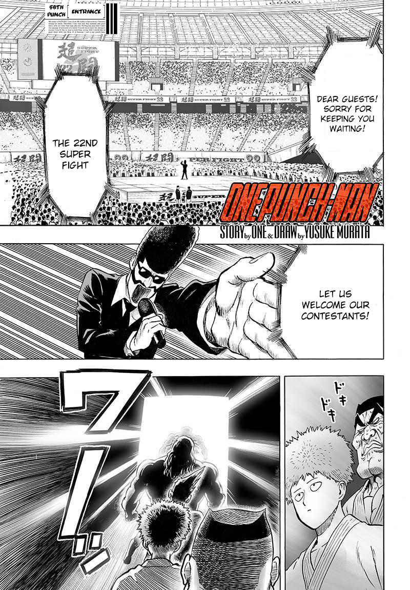 One Punch Man, Chapter 60 - Entering the Stadium image 01