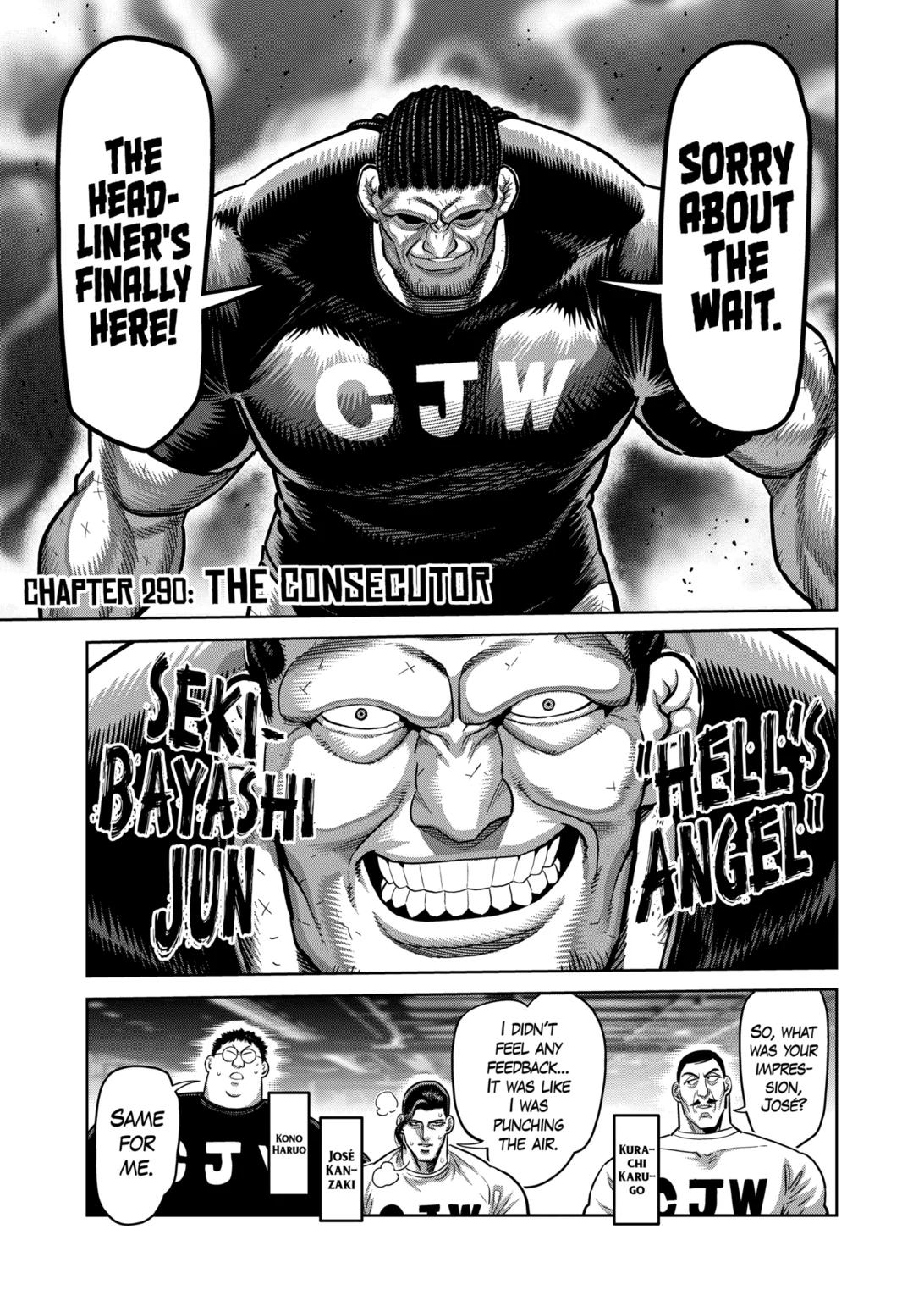 Kengan Omega, Chapter 290 image 01