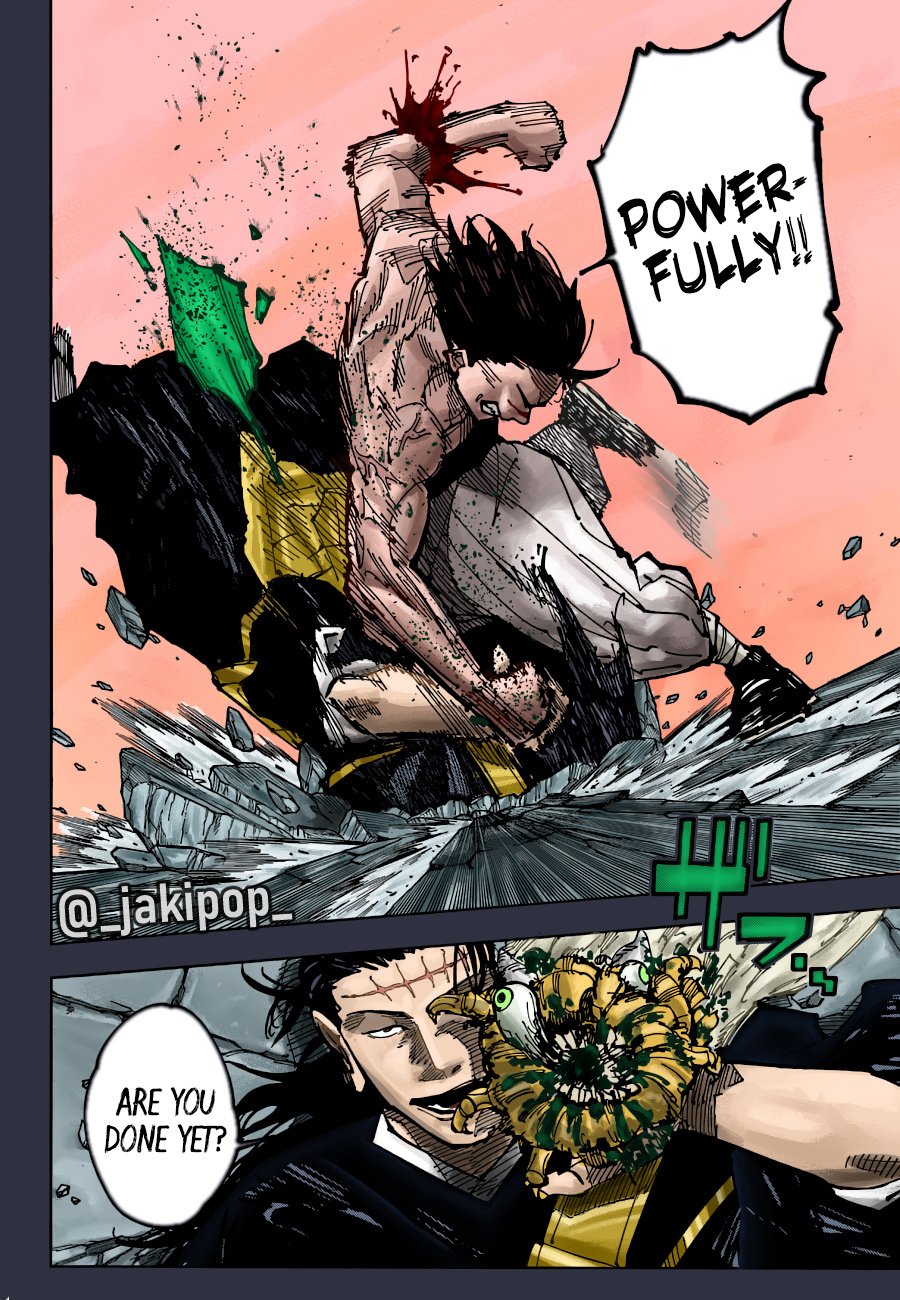Jujutsu Kaisen, Chapter 204 Blood And Oil ③ image 22