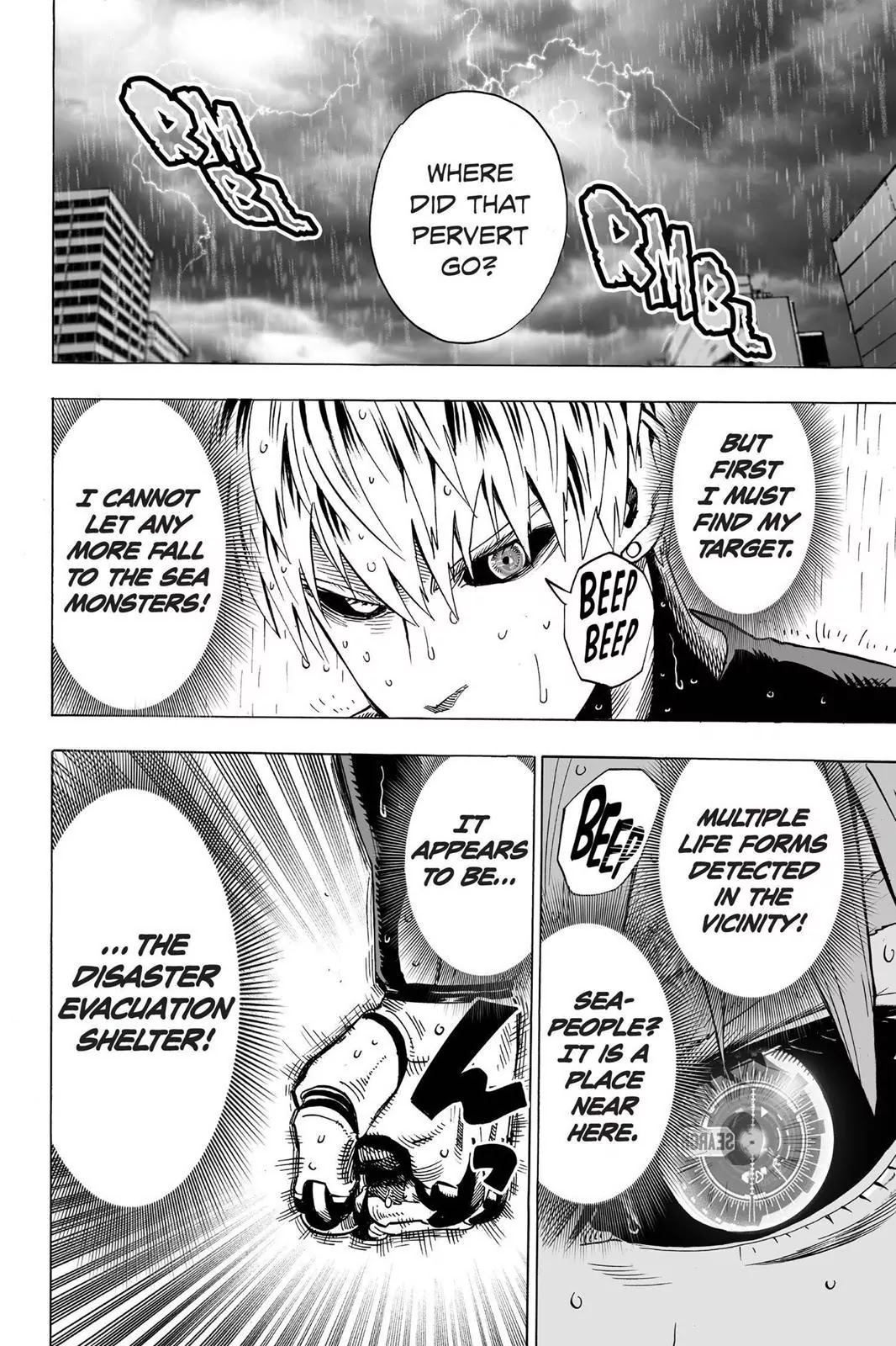One Punch Man, Chapter 25 Deep Sea King (2) image 63