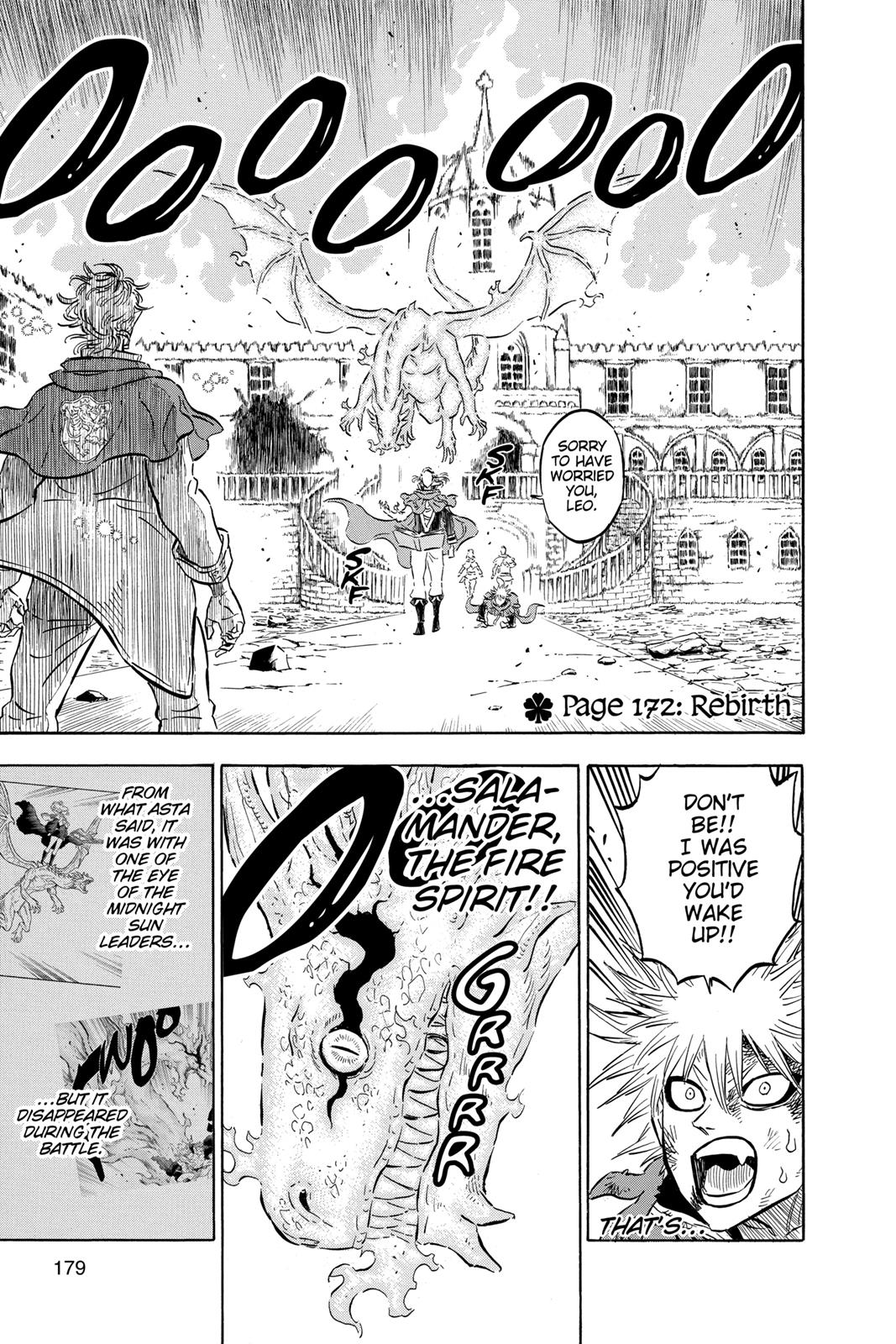 Black Clover, Chapter 172 image 01