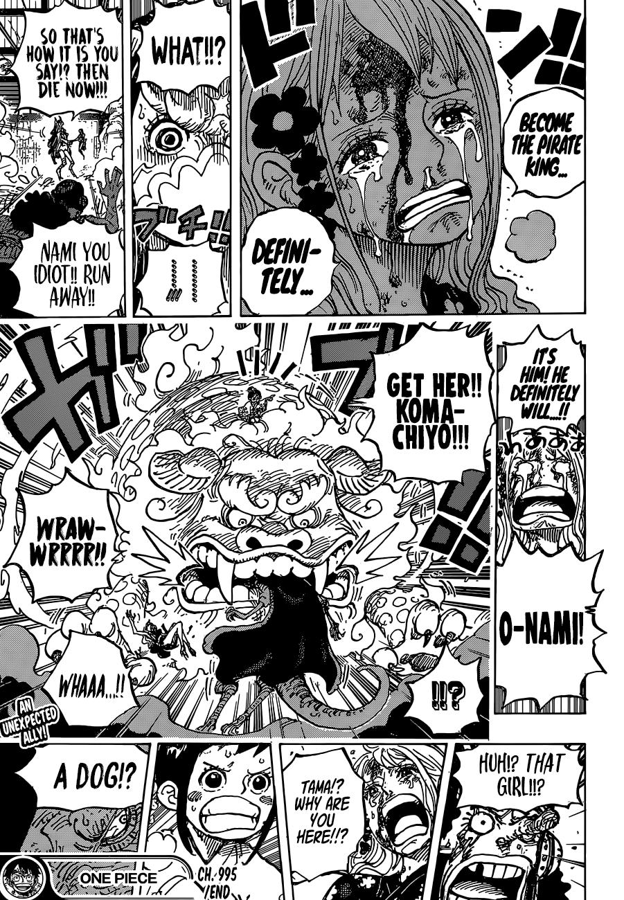 One Piece, chapter 995 image 16