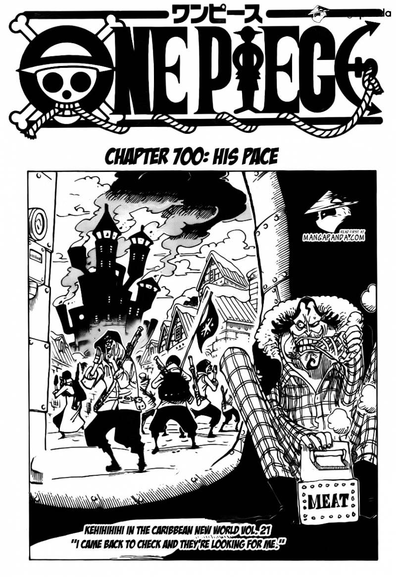 One Piece, chapter 700 image 04