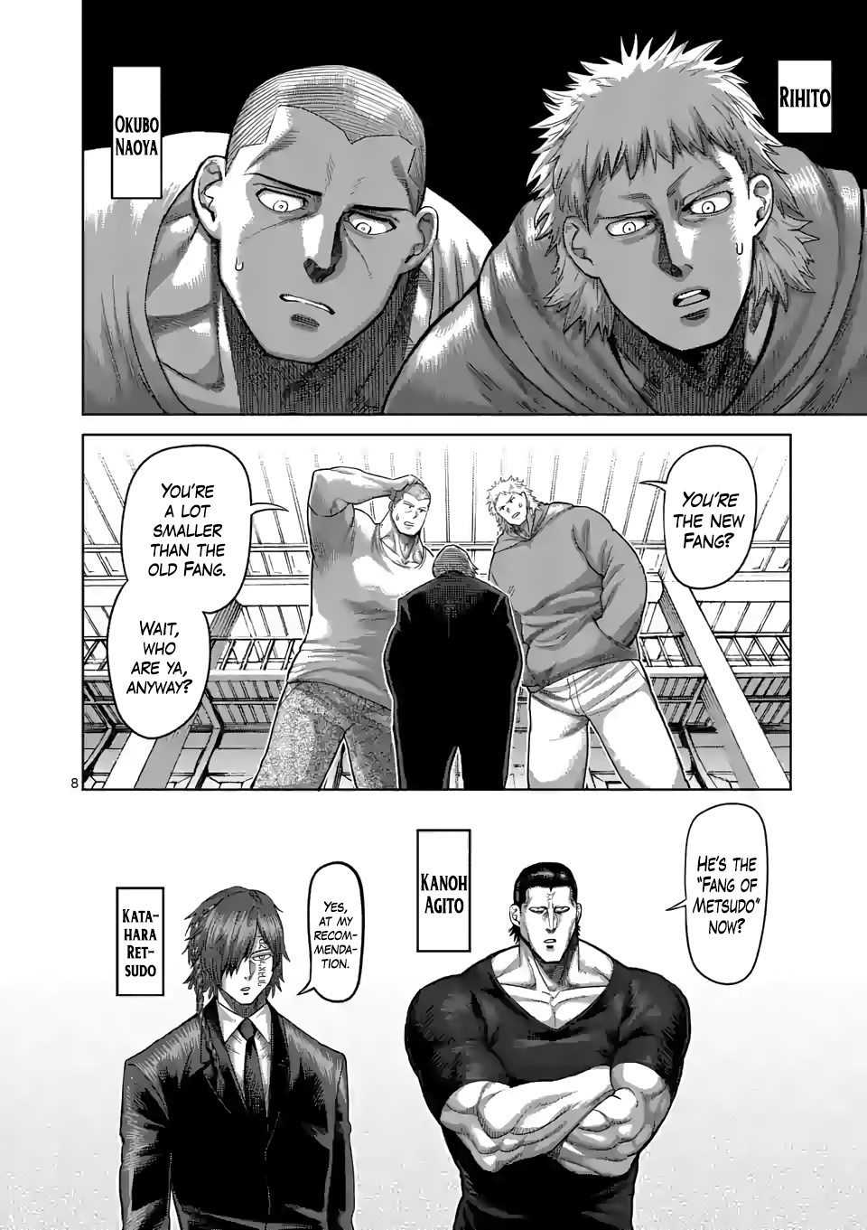 Kengan Omega, Chapter 57 The Fighters Enter image 08