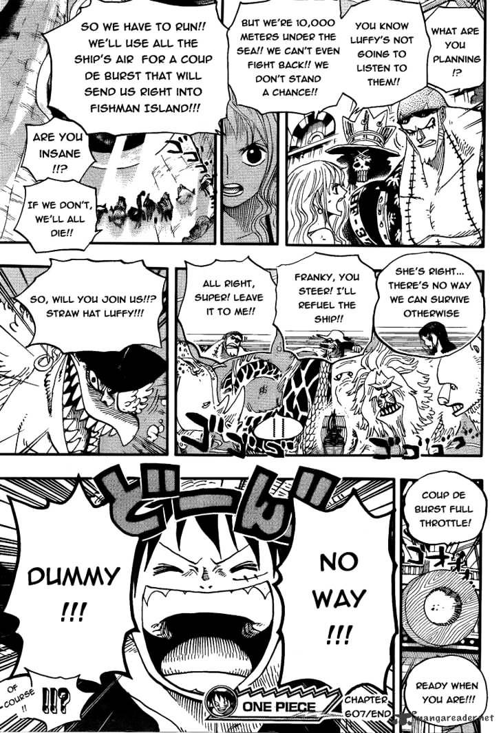 One Piece, chapter 607 image 13