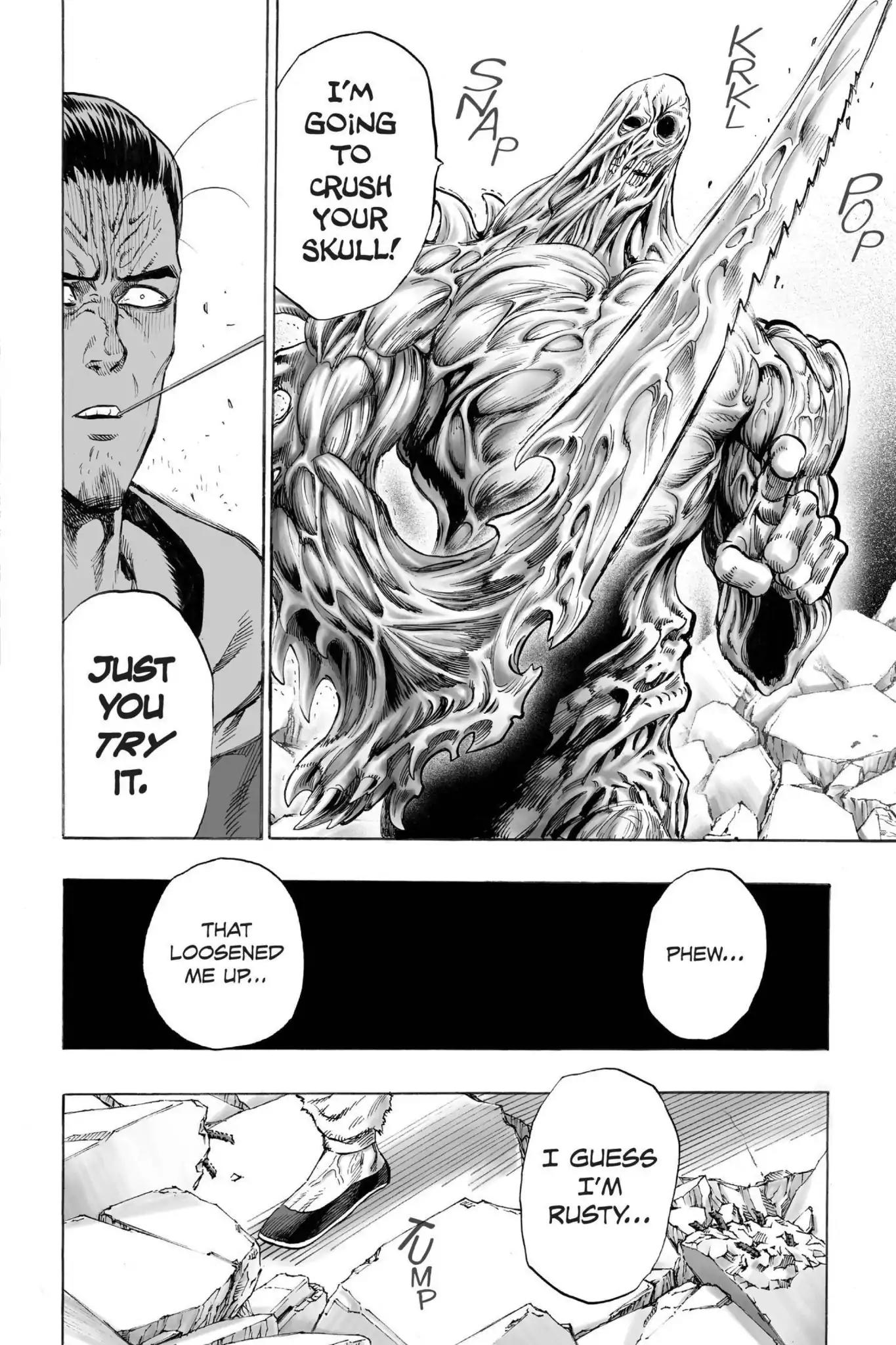 One Punch Man, Chapter 35 The Fight image 21