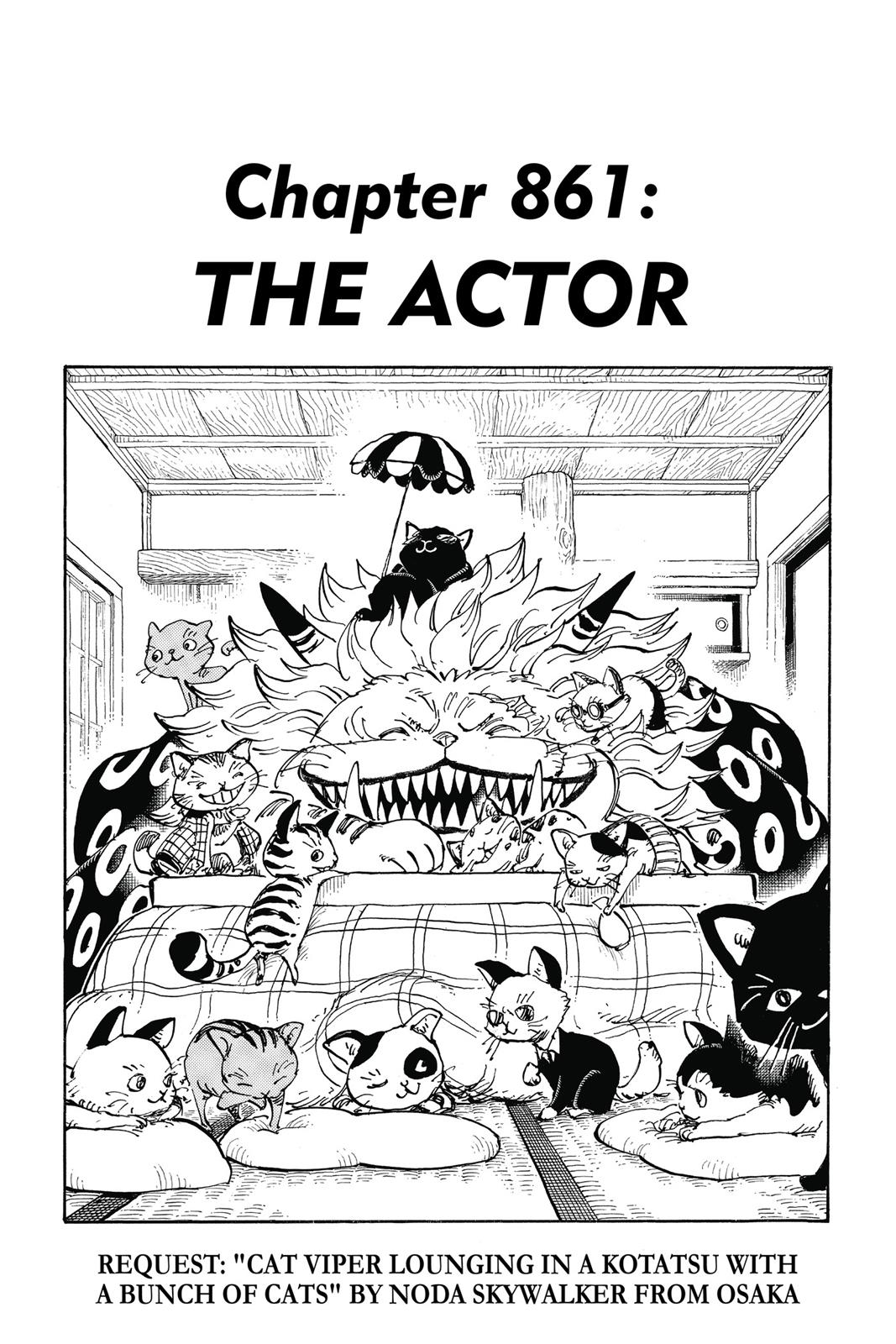 One Piece, Chapter 861 image 01