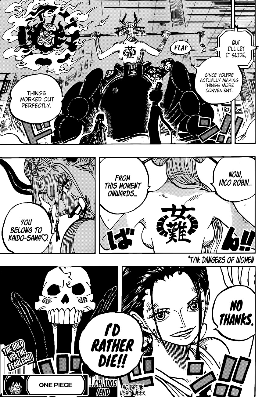 One Piece, chapter 1005 image 17