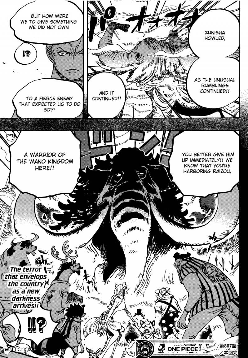 One Piece, chapter 807 image 16