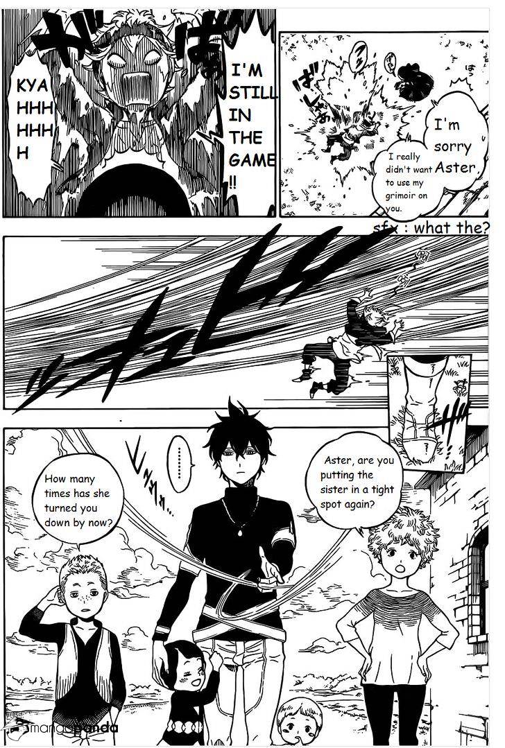 Black Clover, Chapter 1  The Boy