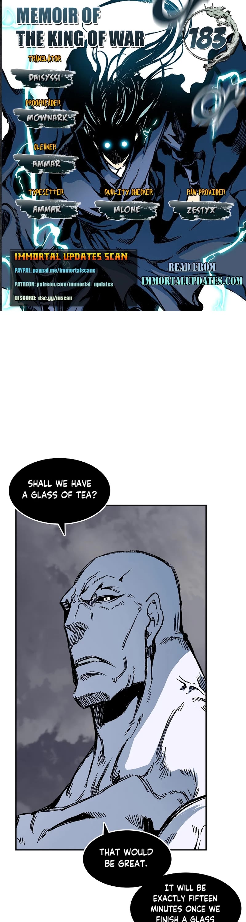 Memoir Of The King Of War,  Chapter 183 image 01