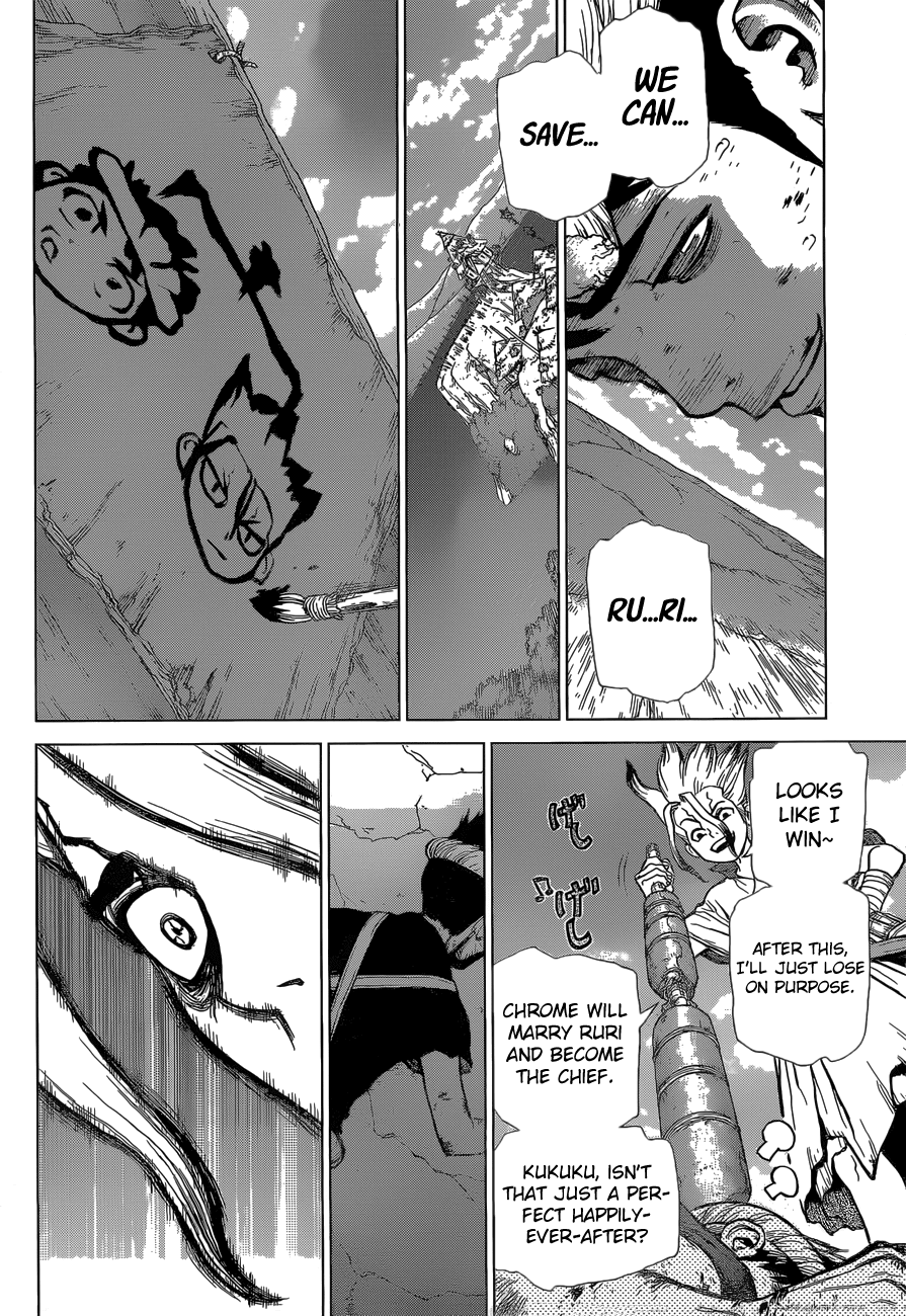 Dr.Stone, Chapter 39  and the winner is image 16