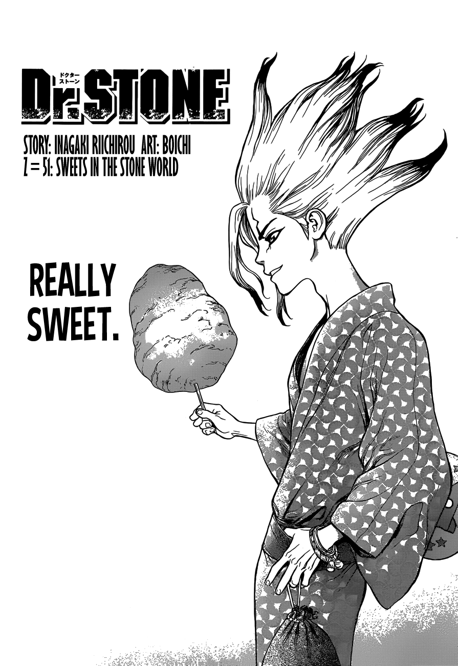 Dr.Stone, Chapter 51 Sweet in the Stone World image 06