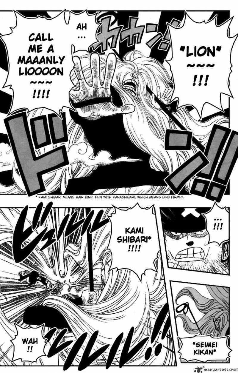 One Piece, chapter 406 image 12