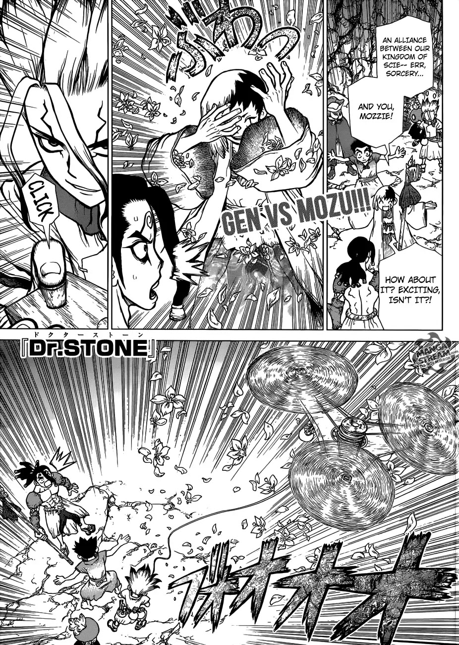 Dr.Stone, Chapter 123 The Battle of Wits
