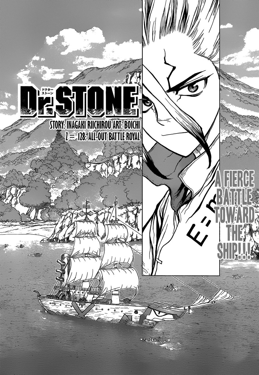 Dr.Stone, Chapter 128 All-Out Battle Royal image 03