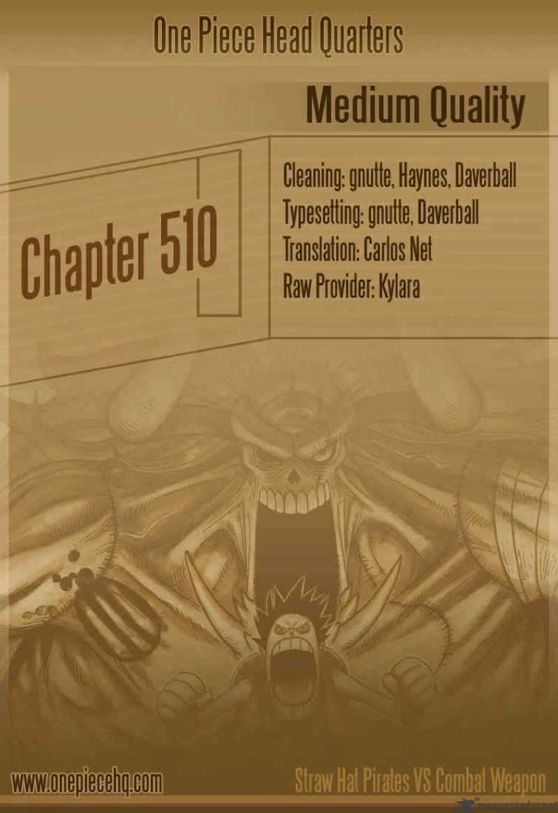 One Piece, chapter 510 image 01