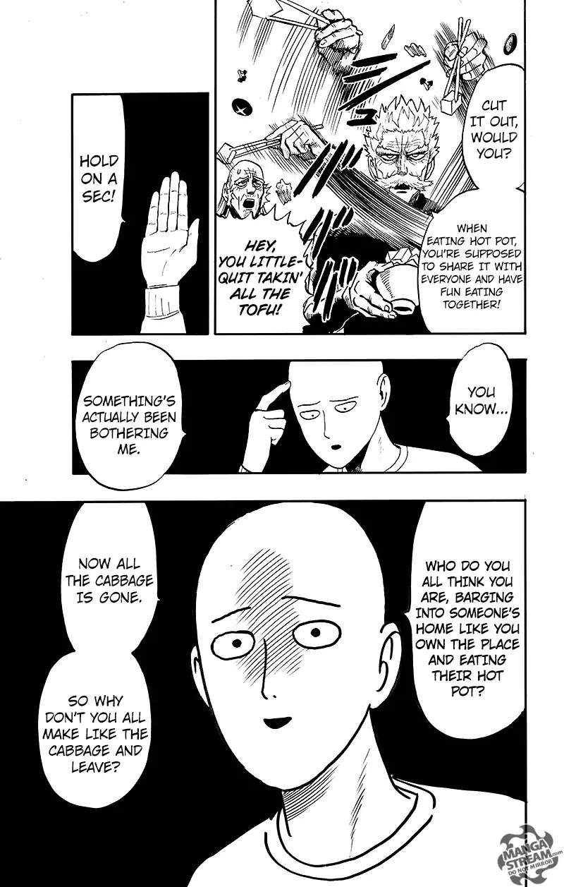 One Punch Man, Chapter 89 Hot Pot image 095