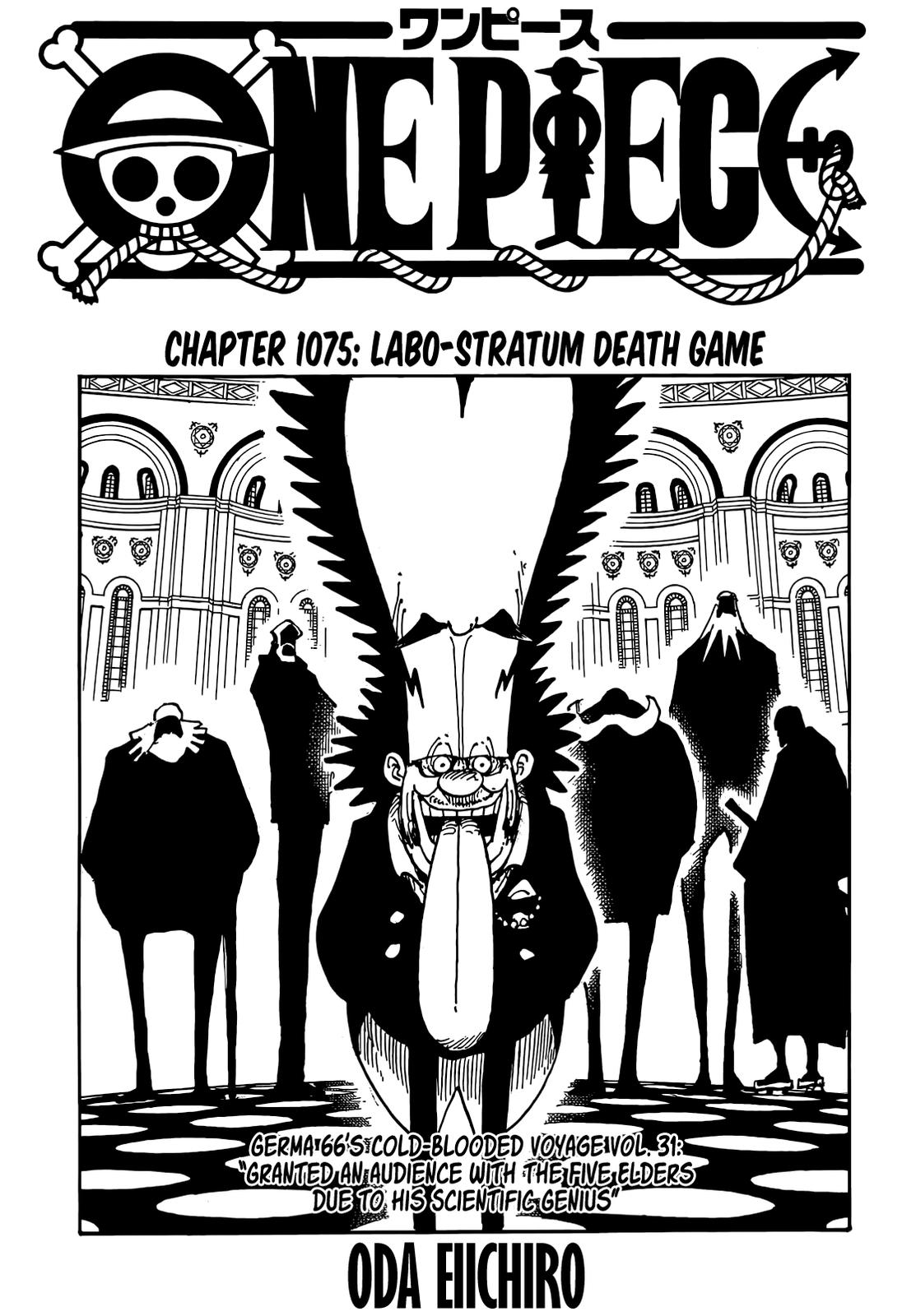 One Piece, Chapter 1075 image 01