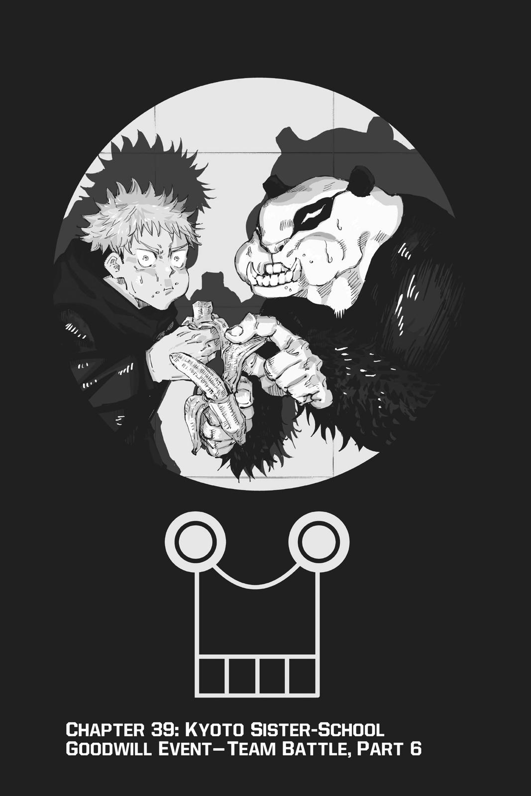 Jujutsu Kaisen, Chapter 39 image 01