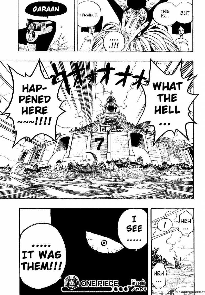 One Piece, chapter 334 image 18
