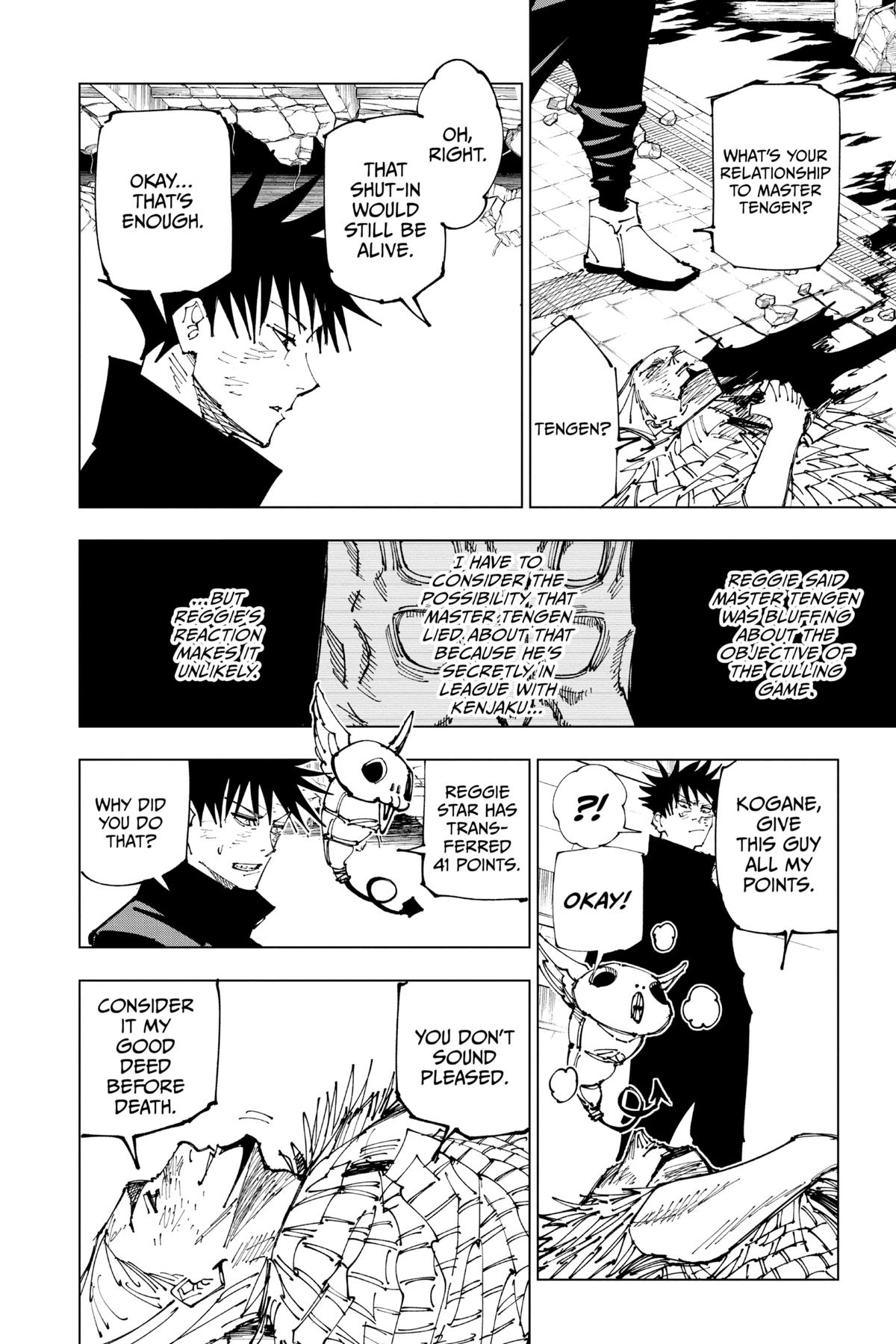 Jujutsu Kaisen, Chapter 173 image 02