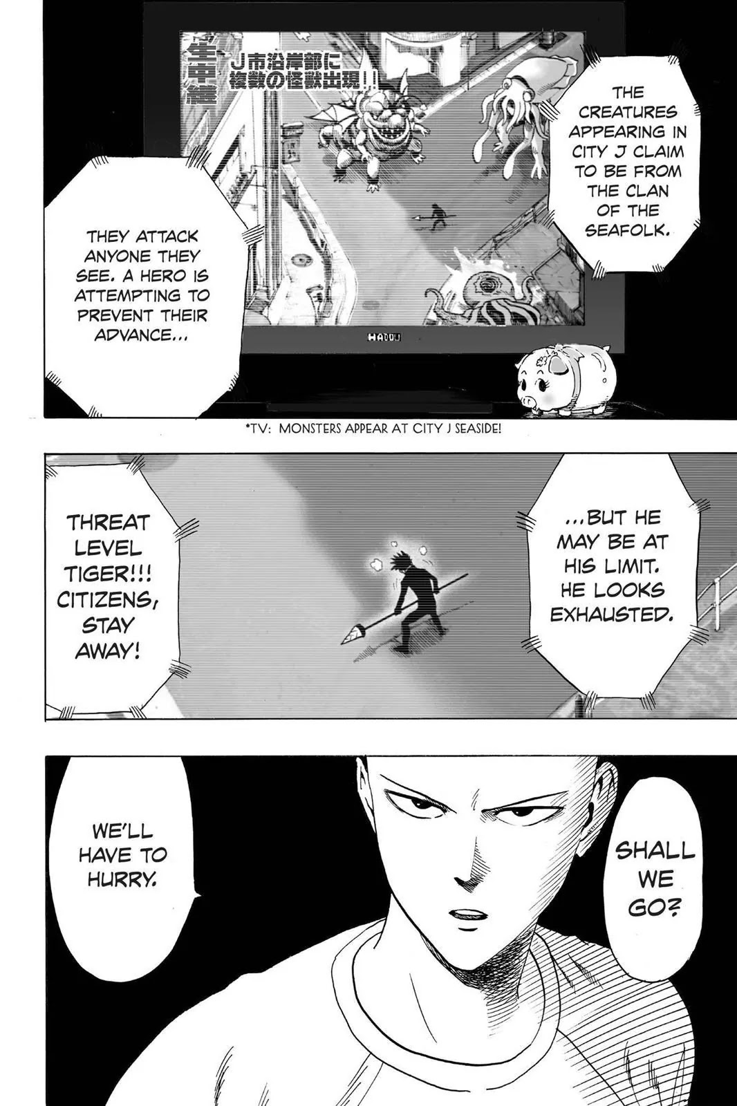 One Punch Man, Chapter 23 Threat From The Sea image 18