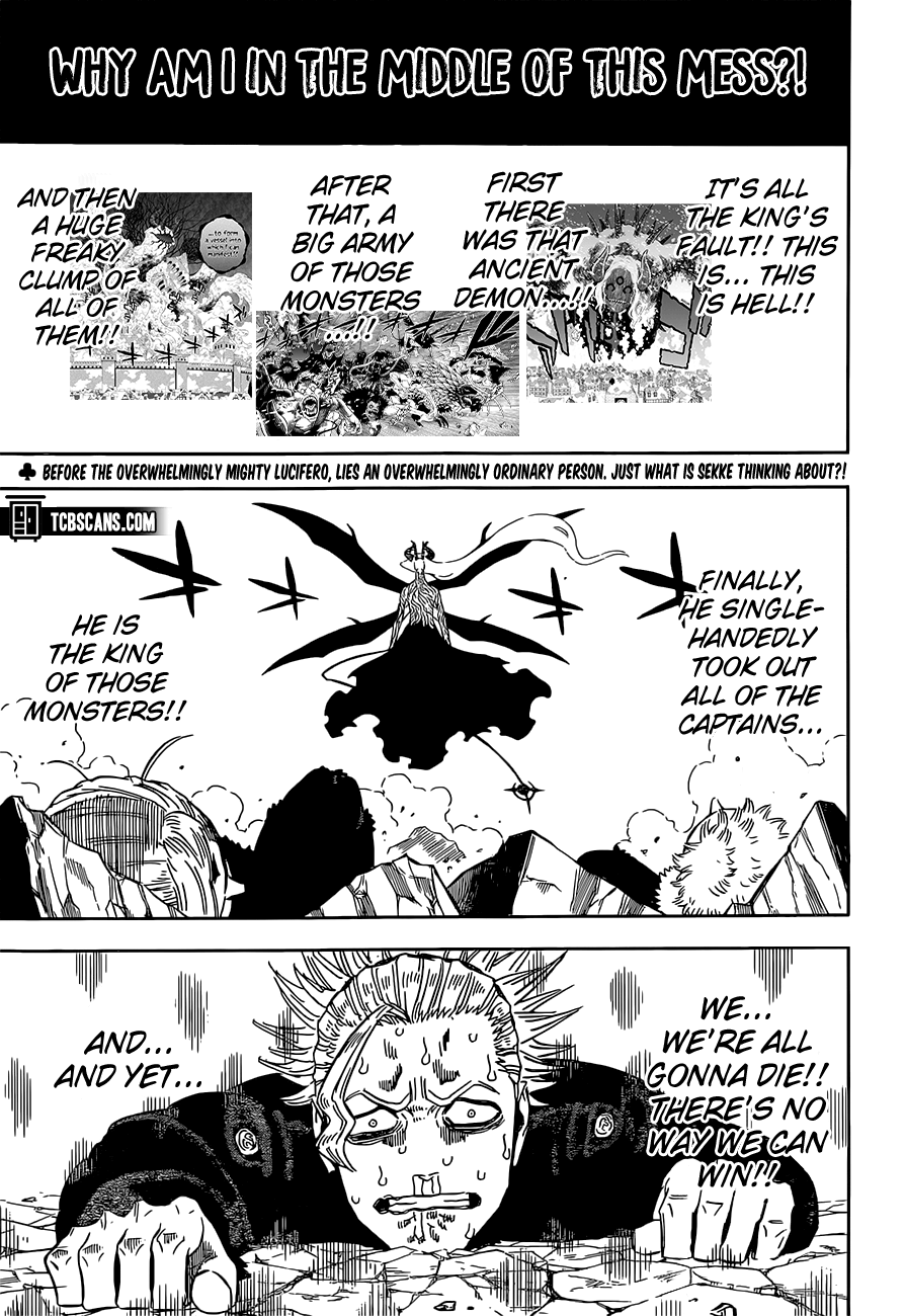 Black Clover, Chapter 321 Excuses image 01
