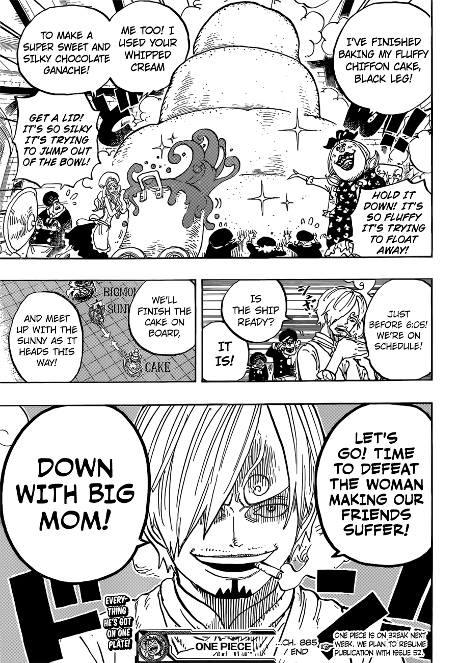 One Piece, chapter 885 image 18