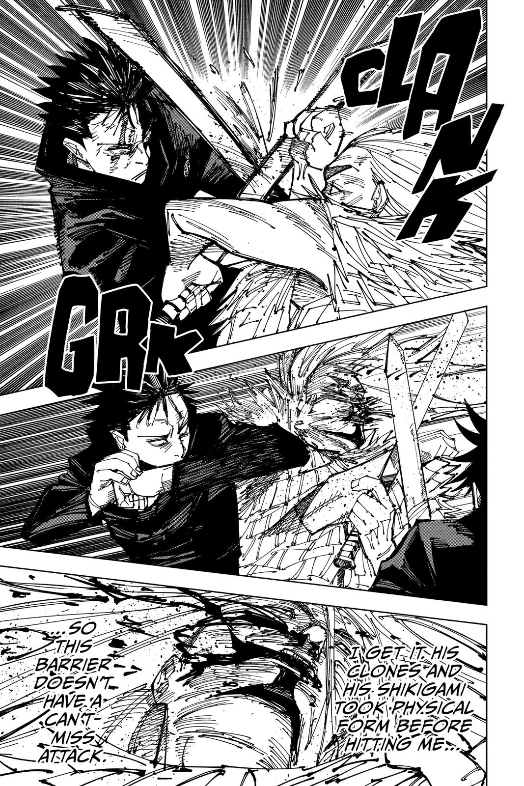 Jujutsu Kaisen, Chapter 171 image 11