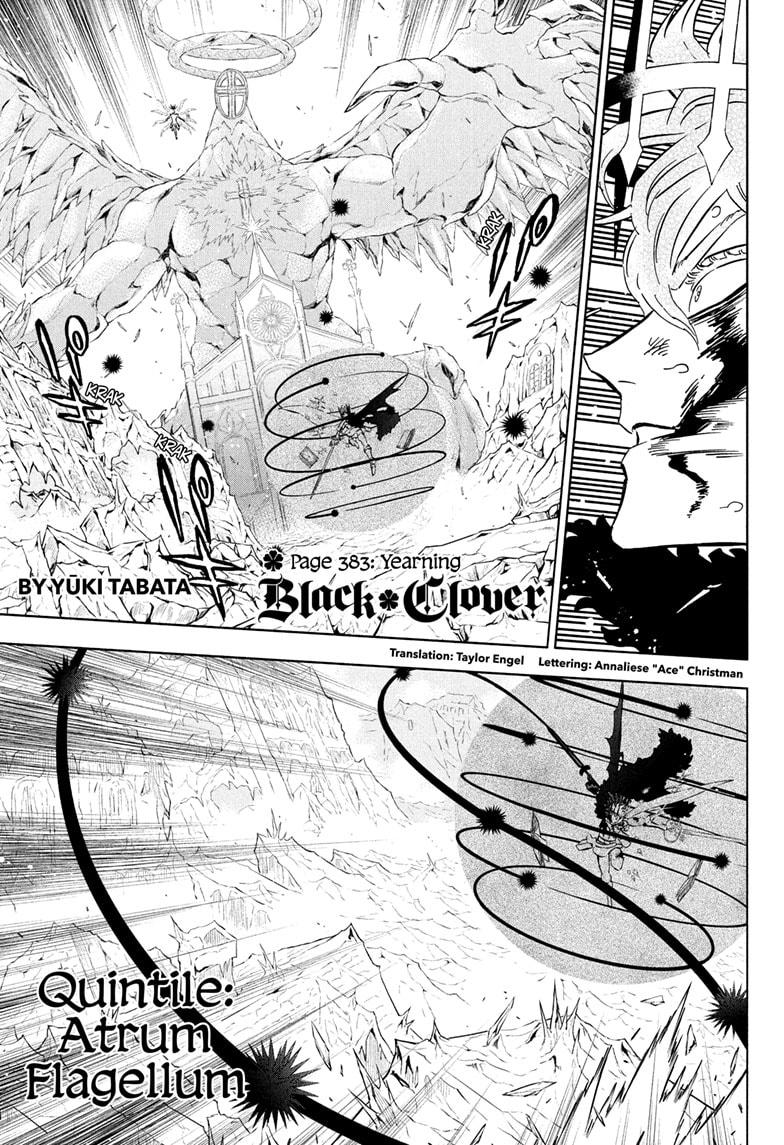 Black Clover, Chapter 383 image 01