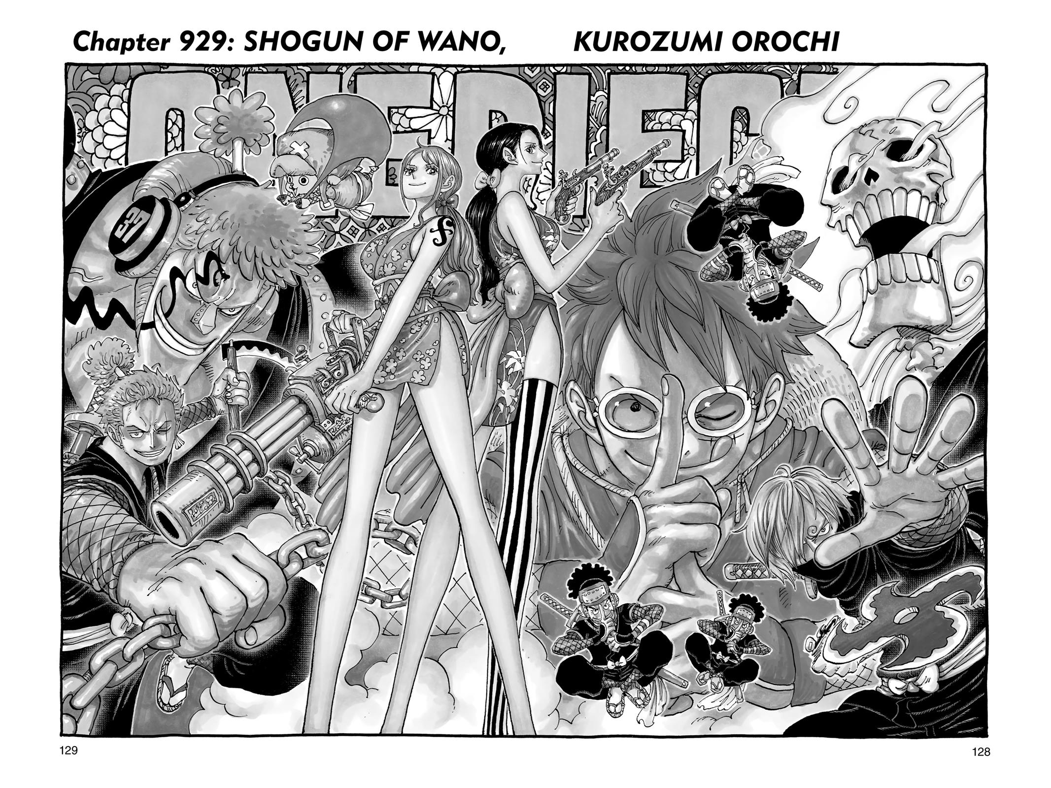 One Piece, Chapter 929 image 01