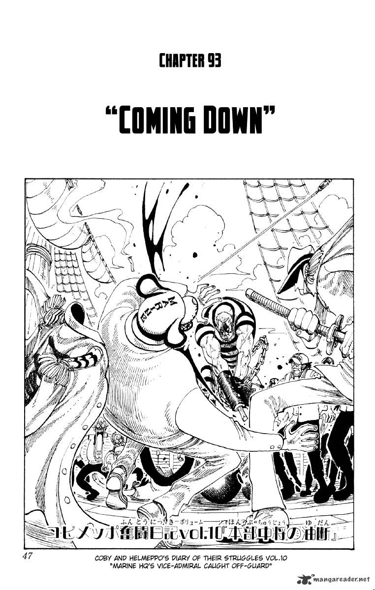 One Piece, chapter 93 image 01