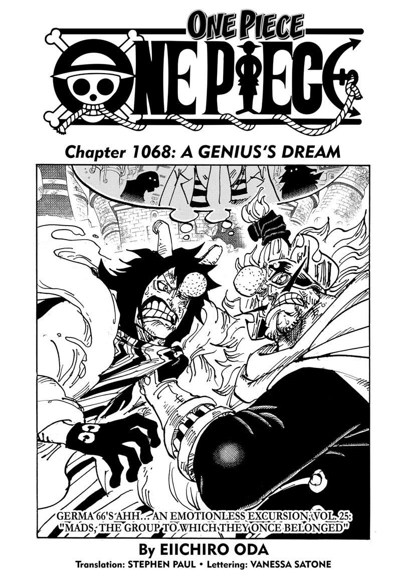 One Piece, Chapter 1068 image 01