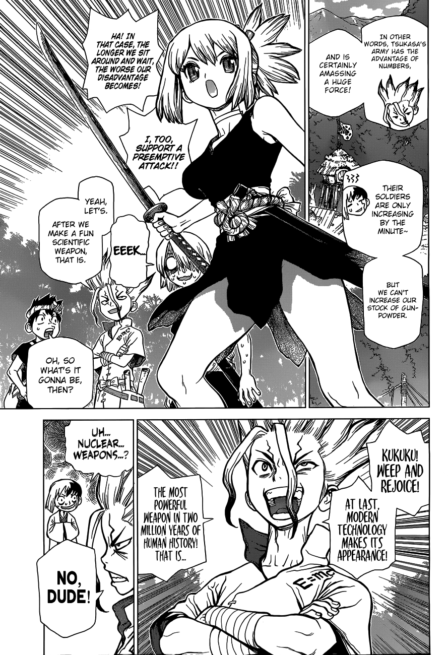 Dr.Stone, Chapter 50 Humanity