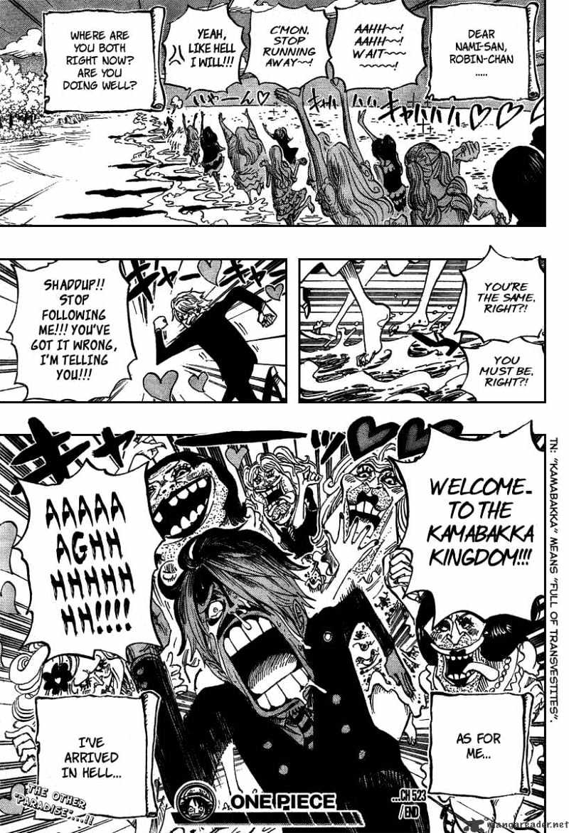 One Piece, chapter 523 image 19