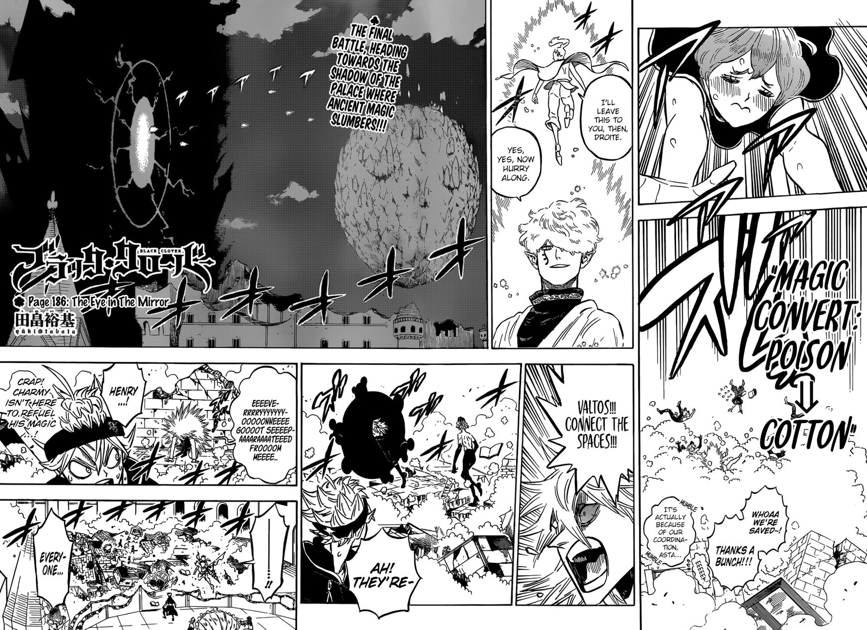 Black Clover, Chapter 186  The Eye In The Mirror image 02