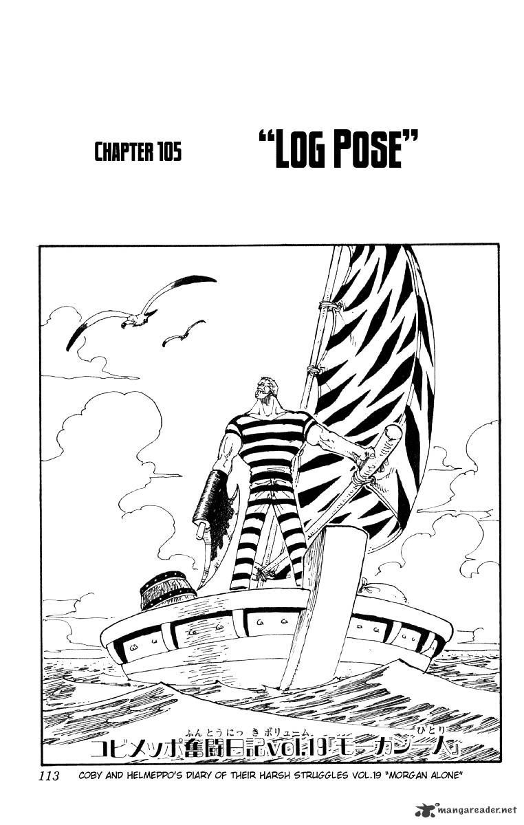 One Piece, chapter 105 image 01
