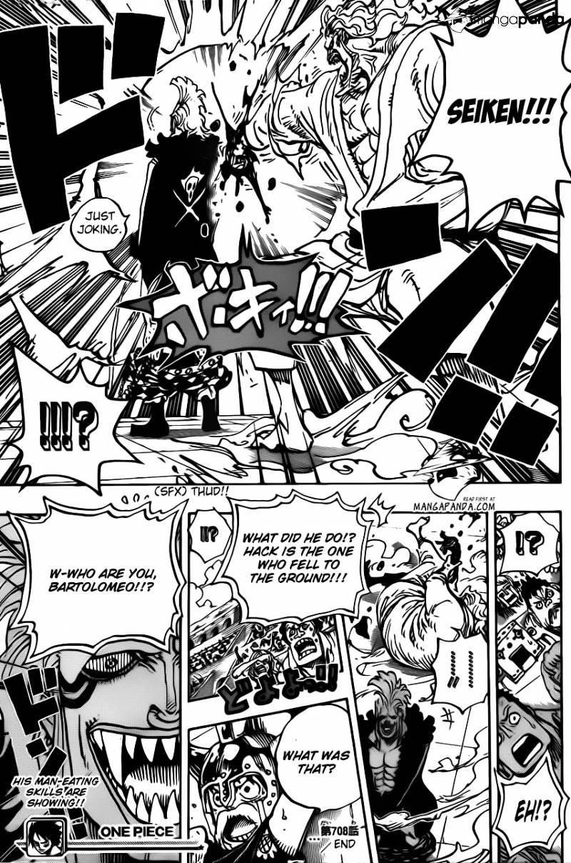 One Piece, chapter 708 image 17