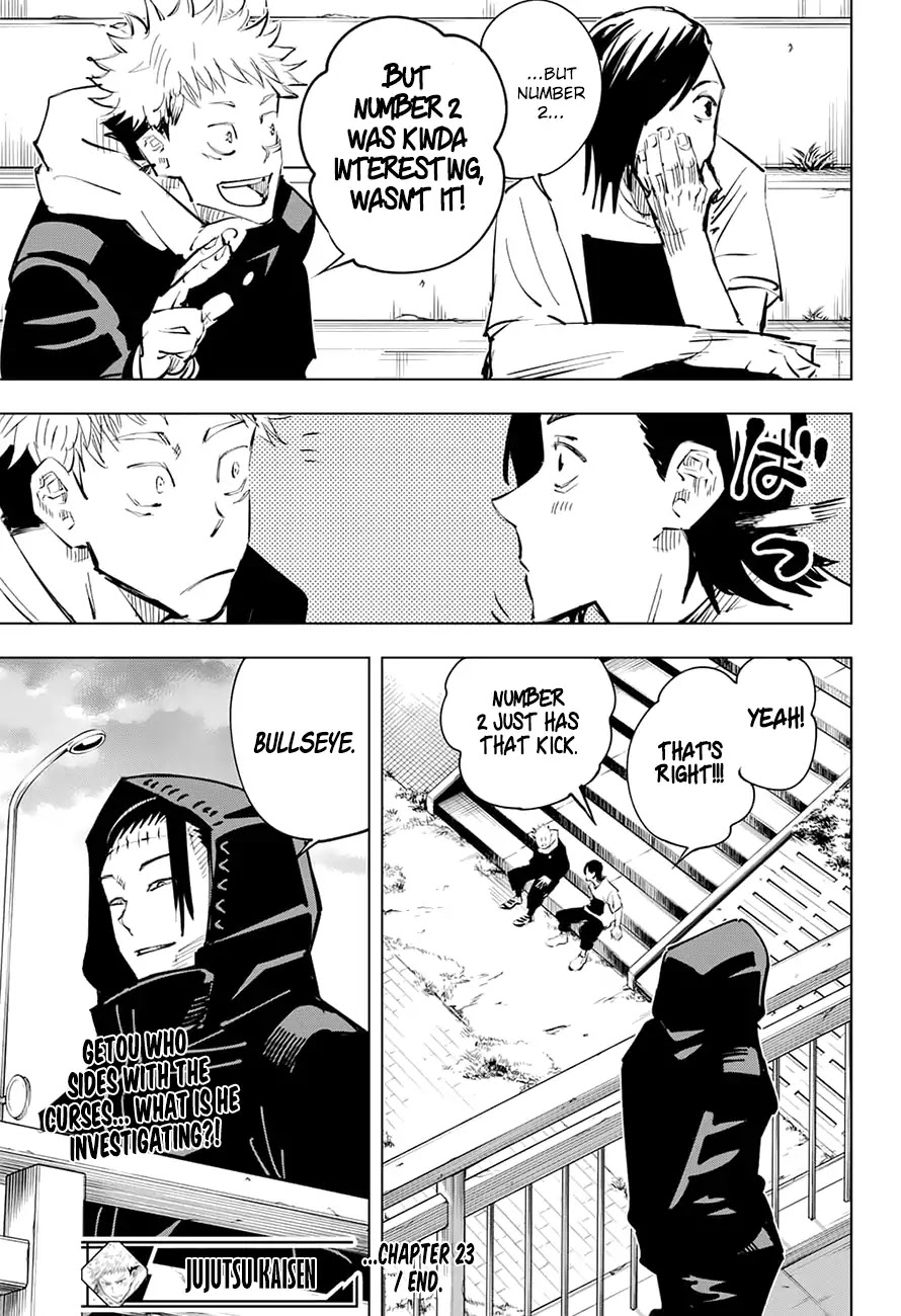 Jujutsu Kaisen, Chapter 23 Small Fry And Reverse Retribution V image 21
