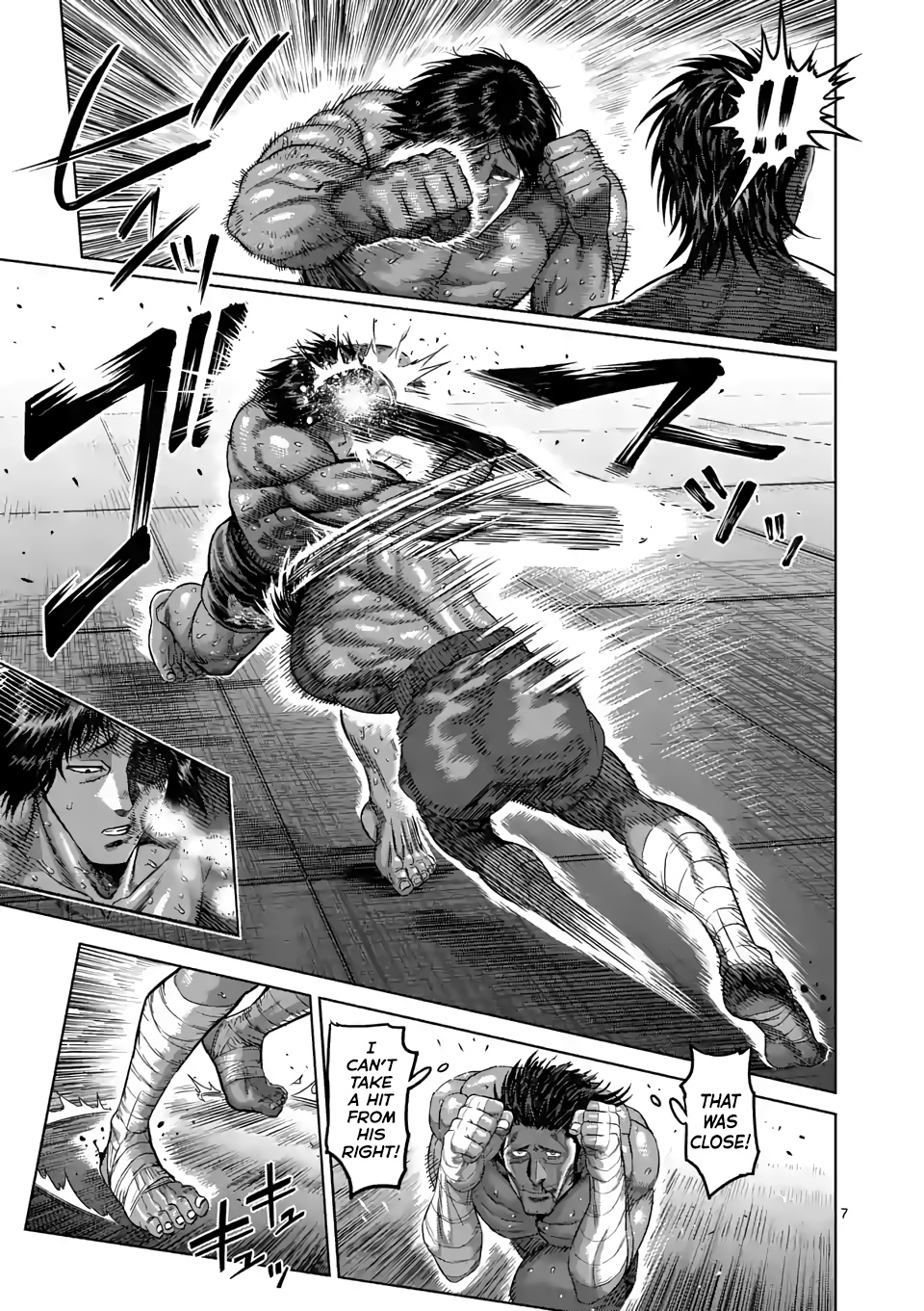 Kengan Omega, Chapter 62 Right Fist Of God image 07