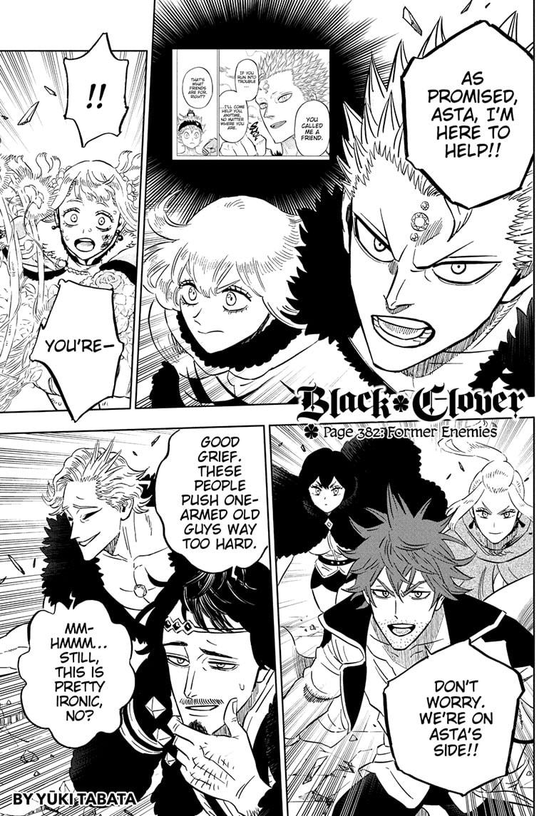 Black Clover, Chapter 382 image 01