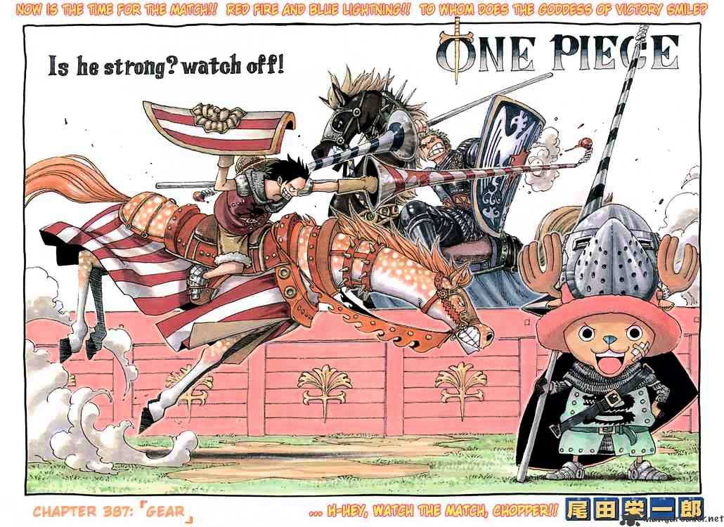 One Piece, chapter 387 image 01