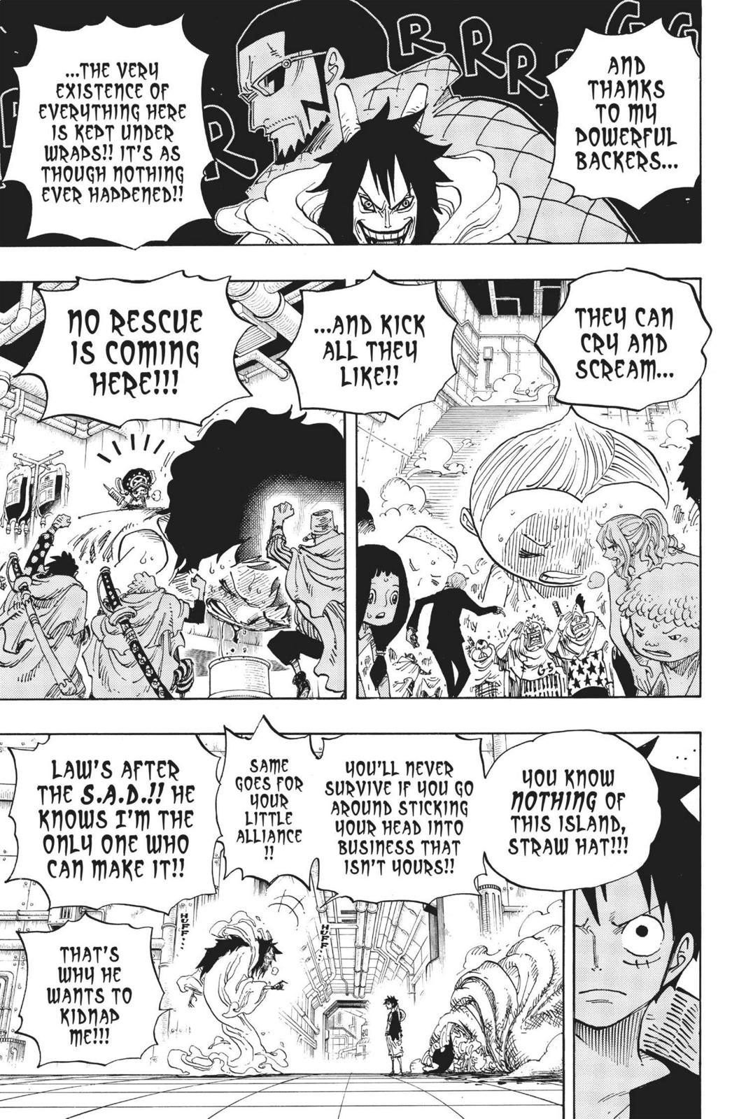 One Piece, Chapter 689 image 14
