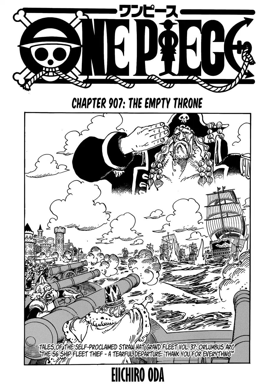 One Piece, chapter 907 image 01
