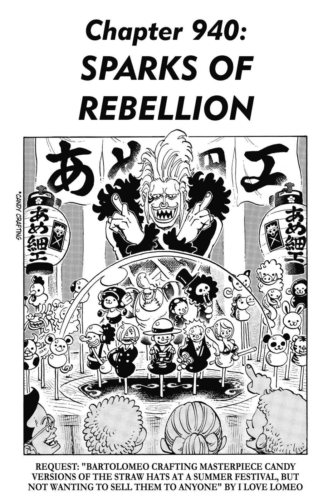 One Piece, Chapter 940 image 01