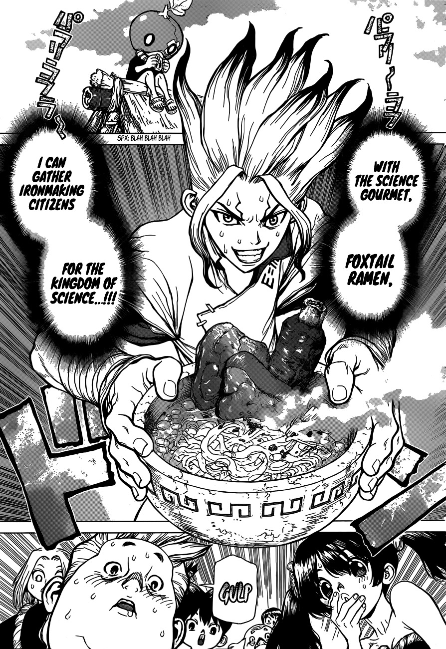 Dr.Stone, Chapter 23  Smooth-Talking Guy image 04
