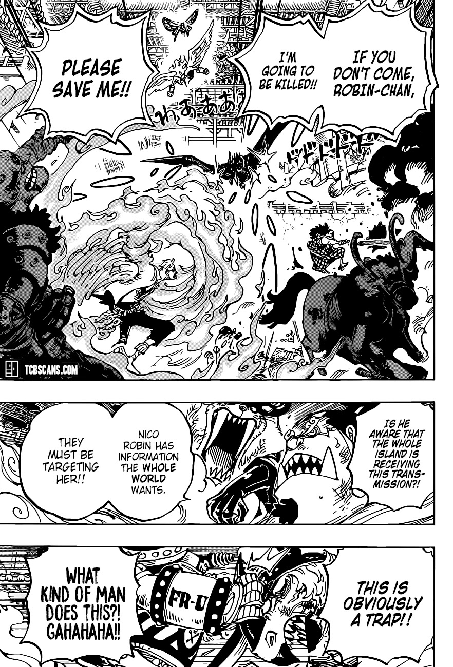 One Piece, chapter 1005 image 08